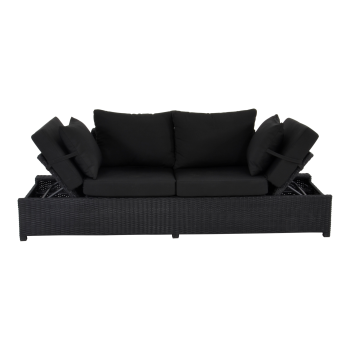 Loungebank Roma Black