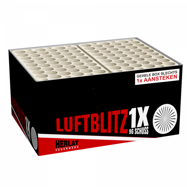 Luftblitz 96 Schuss Batterie